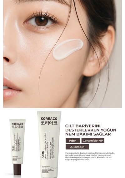 Pdrn Ceramide Bariyer Güçlendirici Yüz Kremi Seramid Np Ve Niasinamid İçeren Onarıcı Nemlendirici %99 Saf Pdrn Krem 20 Ml - 890518150