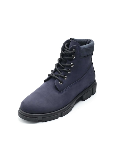 Costo Shoes Büyük Numara Erkek Bot Rahat Geniş Kalıp Lacivert