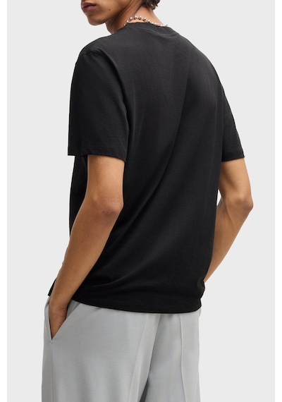 Hugo Erkek T Shirt 50530683 001 Siyah Siyah