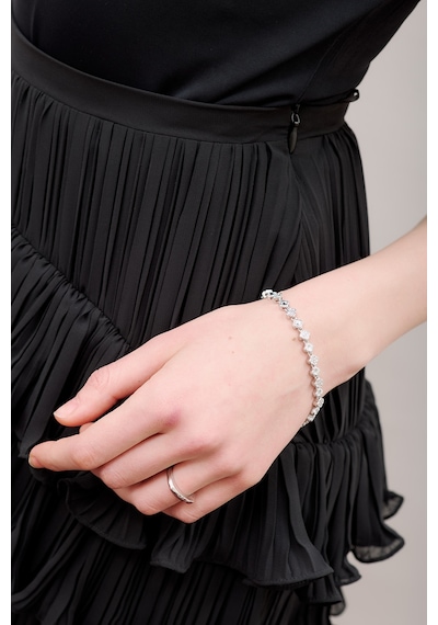 Manuka Küçük Yonca Detaylı Bileklik Gümüş Aw25blk00049-82 Gümüş