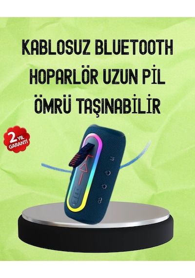 Hubrendy Tekno Dış Mekan Kullanıma Uygun Su Geçirmez Hoparlör