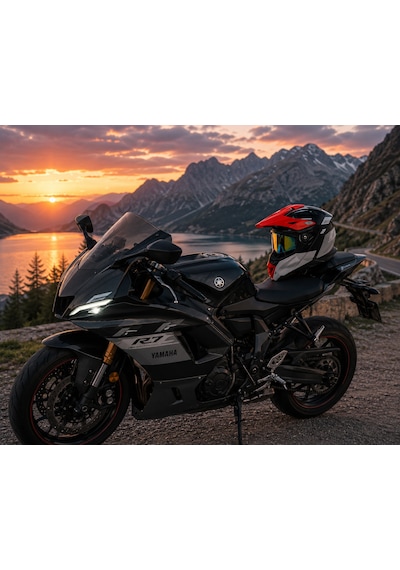 Motosiklet Cross Kask Güneş Vizörlü Enduro Full Face Touring Motorcu Kaskı Senik Çok Renkli
