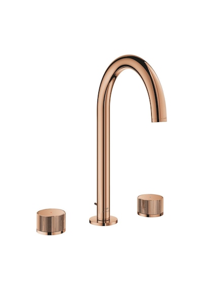 Grohe Atrio Private Collection 3 Delikli L-boyut - 20595da0 Bakır Lavabo Bataryası