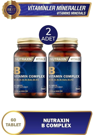 B Complex 60 Tablet 2 Adet