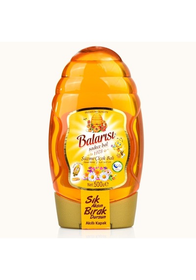 Balarısı Doğal Çiçek Balı Akıllı Kapak 500 G