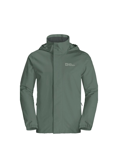 Jack Wolfskin 1111142 Stormy Point 2L Jkt M Yeşil Erkek Mont Yeşil