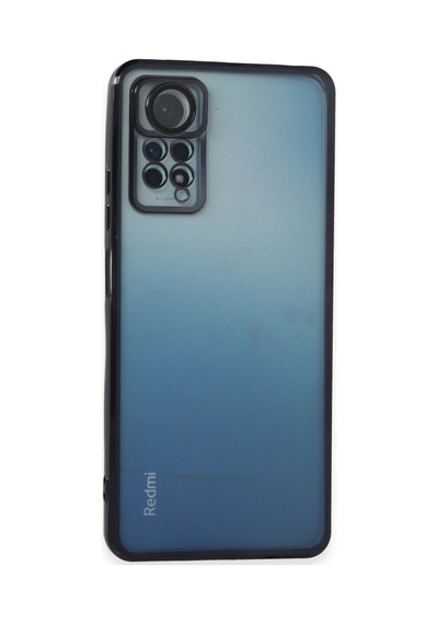 Note 11 Pro Kılıf Razer Lensli Silikon - Siyah