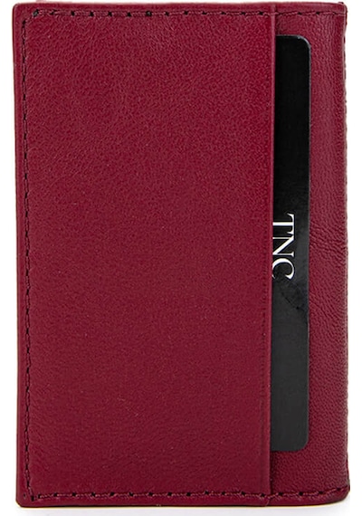 Tamer Tanca Unisex Hakiki Deri Bordo Kartlık 688 4031d Czdn Sk24-25 Bordo Dr Bordo