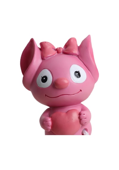 Lilo & Stitch Ayakları Sallanan 2 Li Biblo Seti Dekoratif Ürün Ev Ofis Yeni Yıl Doğum Günü Hediyesi 20 Cm