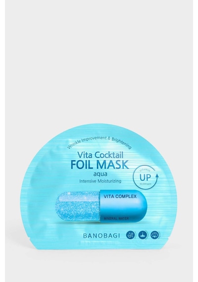 Defacto Banobagi Vita Cocktail Foil Aqua Mask 10ml – Yoğun Nemlendirici & Canlandırıcı Folyo Yüz Maskesi F7398AXNS