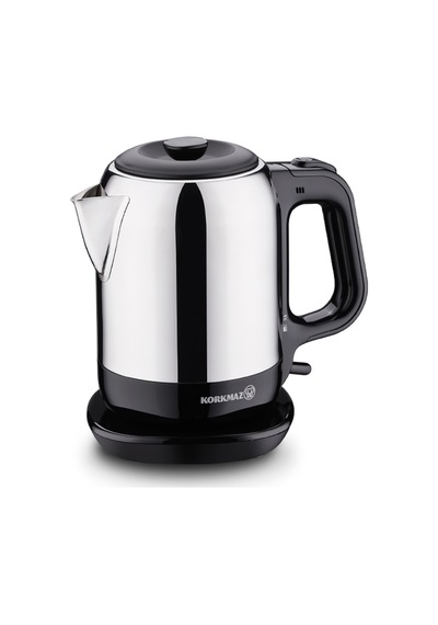Korkmaz Demtez Inox Siyah Elektrikli Çaydanlık A369-17