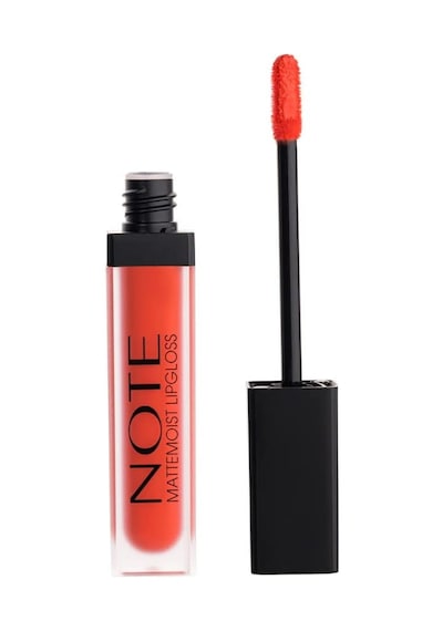 Tr Cosmetics Mattemoist Lipgloss 405 First Kiss Yarı Mat Saten Bitişli Likit Ruj, Turuncu Genel