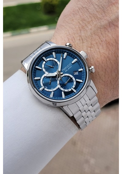 Ferrucci Fcgnct518 Erkek Kol Saati Gümüş
