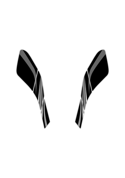 Gp Kompozit Honda Pcx 125 2021-2024 Uyumlu Yan Pad Gri