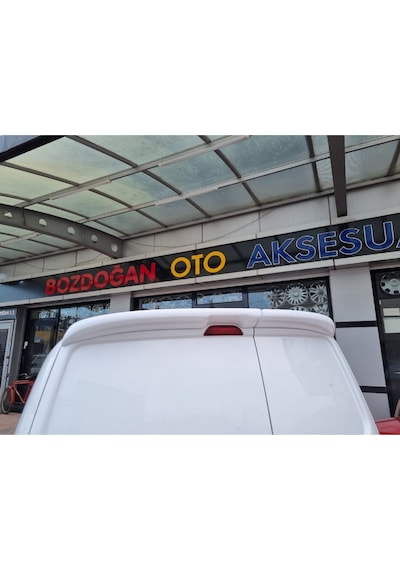 Ford Courier 2018- Makyajlı Çift Kapı Boyalı Anatomik Spoiler