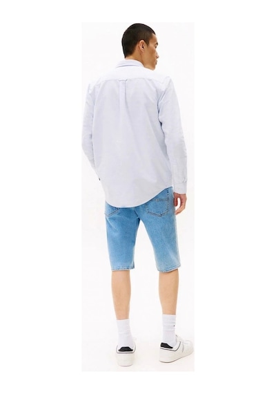 Tommy Hilfiger Erkek Oxford Gömlek Beyaz
