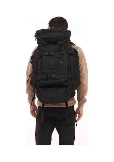 Single Sword Premium Kalite 100+10l Su Geçirmez Outdoor Sırt Çantası Siyah