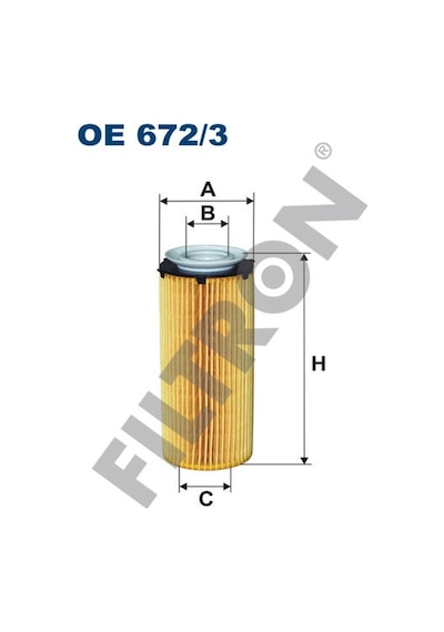Fıltron Yag Fıltresı Bmw N57 E90 E92 E93 F10 F01 F07 E70 E71 E72 IS00-FILTRON OE672.3