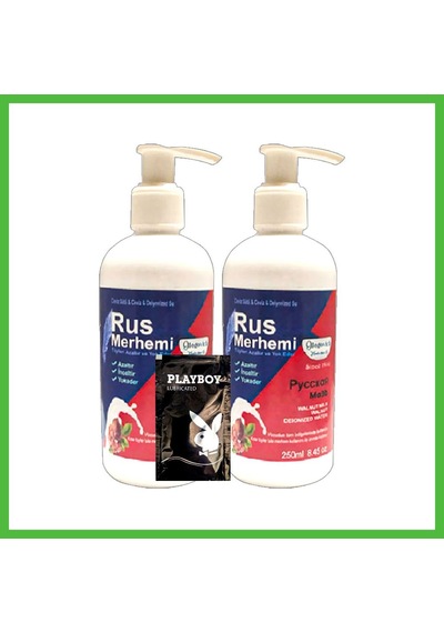 Vaveni Rus Merhemi Glegnid Tüykrem2 Adet X 250 Ml Ceviz Sütlü & Cevizli Rus Merhemi + Yanında Jel Arz