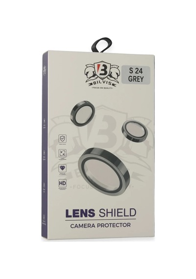 Mepa Newface Samsung Galaxy Uyumlu S24 Bilvis Titan Kamera Lens - Titan Gri Najmaddin Standart