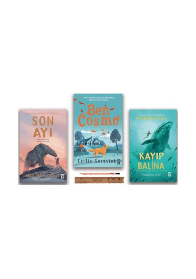 Genç Timaş Son Ayı - Kayıp Balina - Ben Cosmo Set 3 Kitap