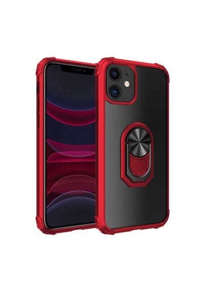 Apple Uyumlu iPhone 11 Kılıf Zore Mola Kapak Kırmızı