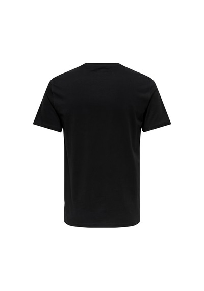 Only & Sons Erkek T Shirt 22025208 Siyah