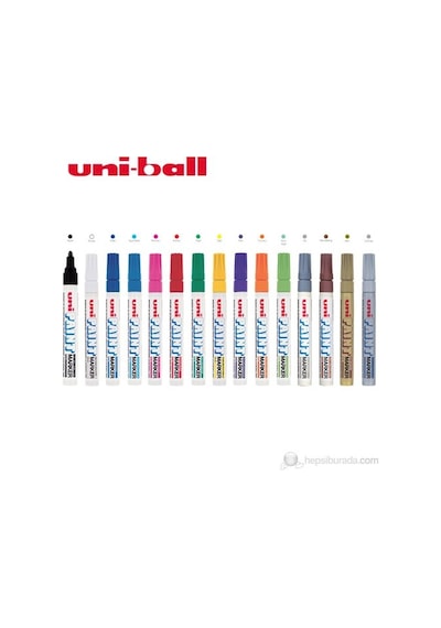 Uni Px-20 Boyama Markörü Kırmızı