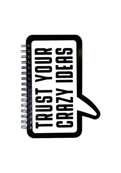 Deffter Bubble Not Trust Your Crazy Ideas Defter Çok Renkli