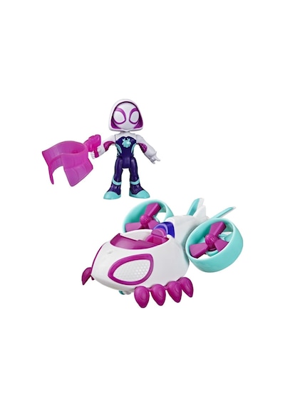 Spidey And His Amazing Friends Hayalet-spider Copter Aksiyon Figürü Ve Oyuncak Aracı