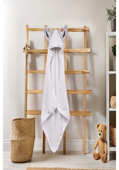 %100 Pamuk 75x75 Bebek Havlusu / Kundak - İnek