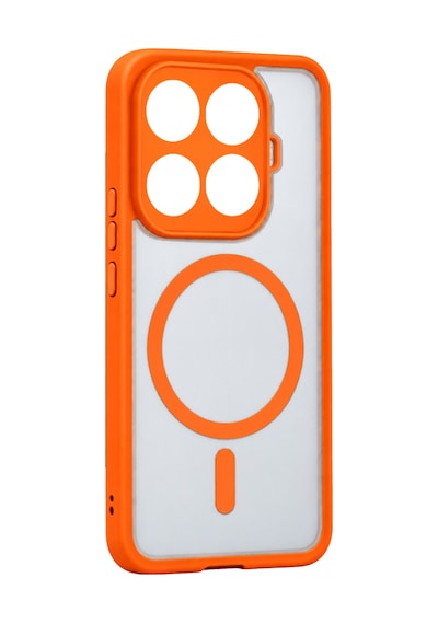 Xiaomi Mi 15t Pro Loji Magsafe Kapak - Turuncu Standart