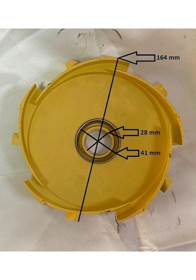 1 Hp Jet Su Pompa Difüzörü Boğaz 41mm - Yedek Parça