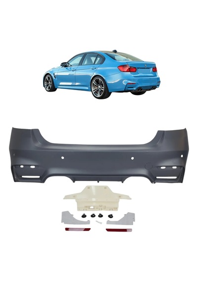 Bmw F30 2017- Plastik Boyasız M3 Arka Tampon