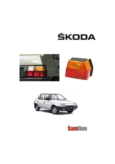Skoda Forman-favorit Stop Lambası Sağ 1989-1994 Arka Sağ Stop Lambası