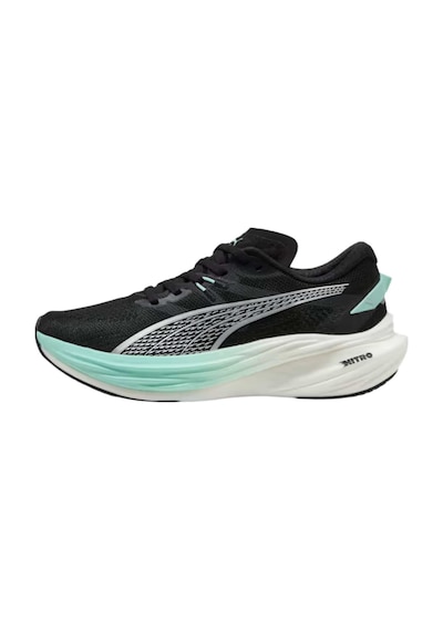 Puma Puma Deviate Nitro 3 Wns Kadın Siyah Yol Koşusu Ayakkabısı 8563 Siyah