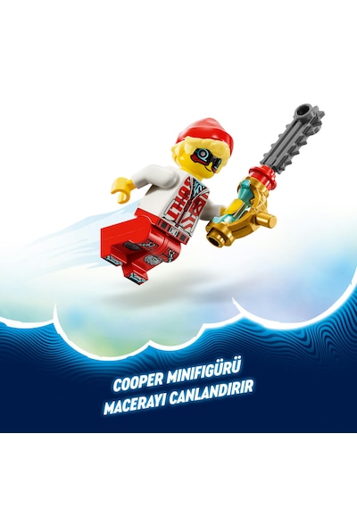 LEGO® DREAMZzz™ Cooper’ın Oyun Kumandası Jeti 71489 - 7 Yaş ve Üzeri Çocuklar için Yaratıcı Oyuncak Yapım Seti (266 Parça)