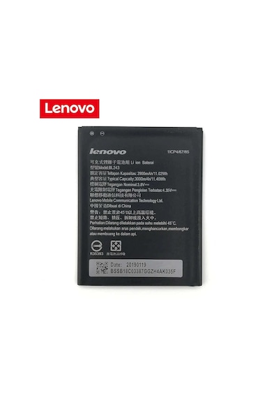 Lenovo K3 Note/K50/A7000 Pil Batarya Bl243