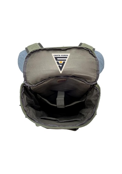 Ççs London 51564 Xl Kanvas Sırt Çantası Haki