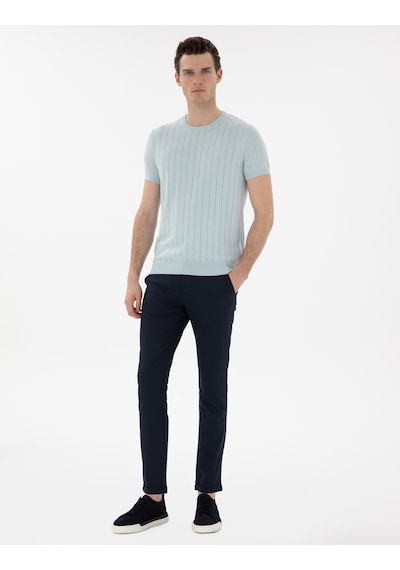 Pierre Cardin Erkek Lacivert Pantolon Kanvas-chino 50305260-vr033 Lacivert