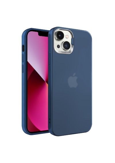 Apple Uyumlu iPhone Buff 13 New Corner Kılıf Blue