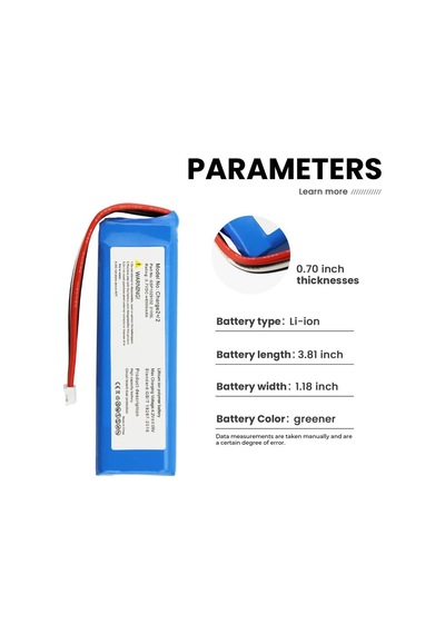 Sertec Charge 2+/2 Bluetooth Hoparlör Uyumlu 3.7v 6000mah Soketli Batarya