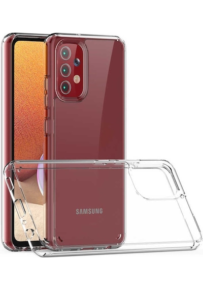 Galaxy A32 4G Kılıf Zore Coss Şeffaf Sert Silikon Kılıf Renksiz