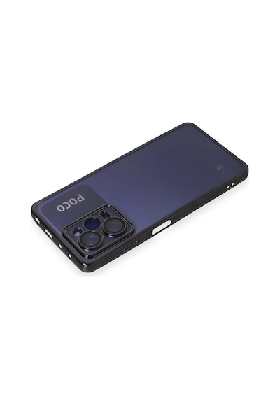 Newface Xiaomi Poco X5 Pro 5g Kılıf Razer Lensli Silikon Semeglbl - 25 - Siyah Sıyah