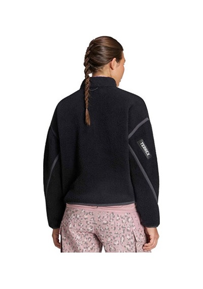Adidas W Terrex Mt Ess Hp Kadın Outdoor Polar Sweatshirts Ks2334 Siyah