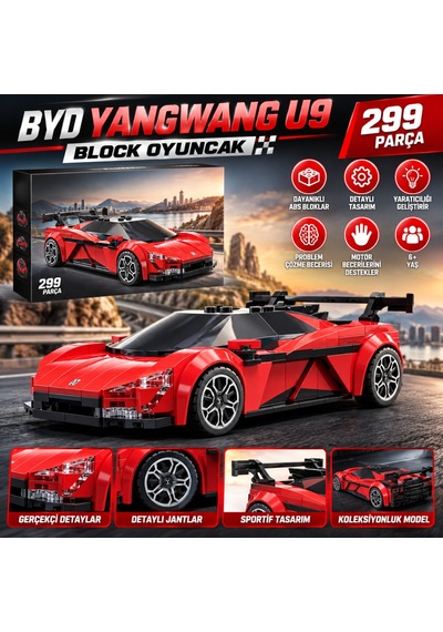 C51099w U9 299 Parça Block Oyuncak