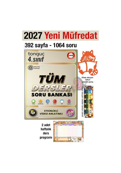 4. Sınıf Tüm Dersler Soru Bankası 2027