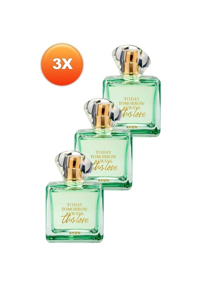 Avon Tta This Love Kadın Parfüm EDP 3 x 100 ML