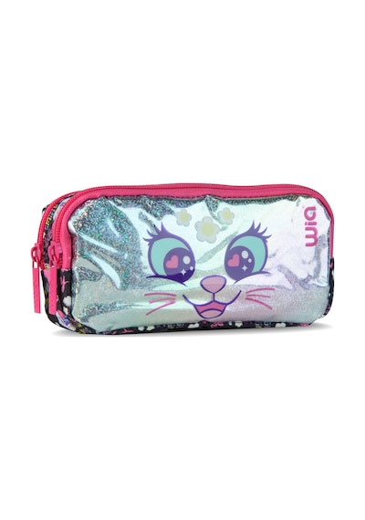 Wia Sweet Cat Kız Çocuk Kalemlik Siyah