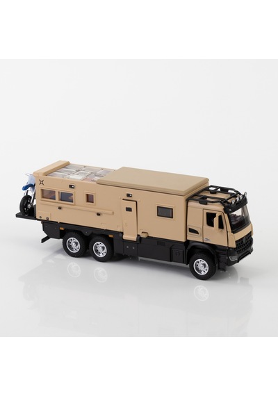 Metal Sesli Işıklı Çek Bırak Özellikli 30 Cm Motokaravan Seti